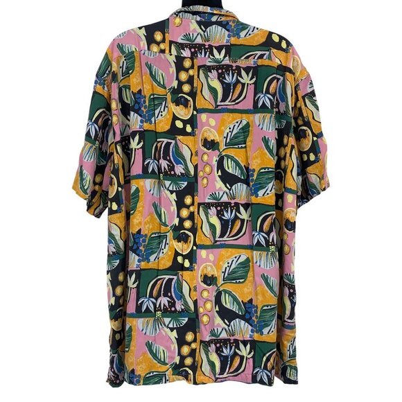 Patagonia Pataloha Men Laau Shirt XXL Extra Extra Large Tropical Collar Linen - Picture 5 of 7